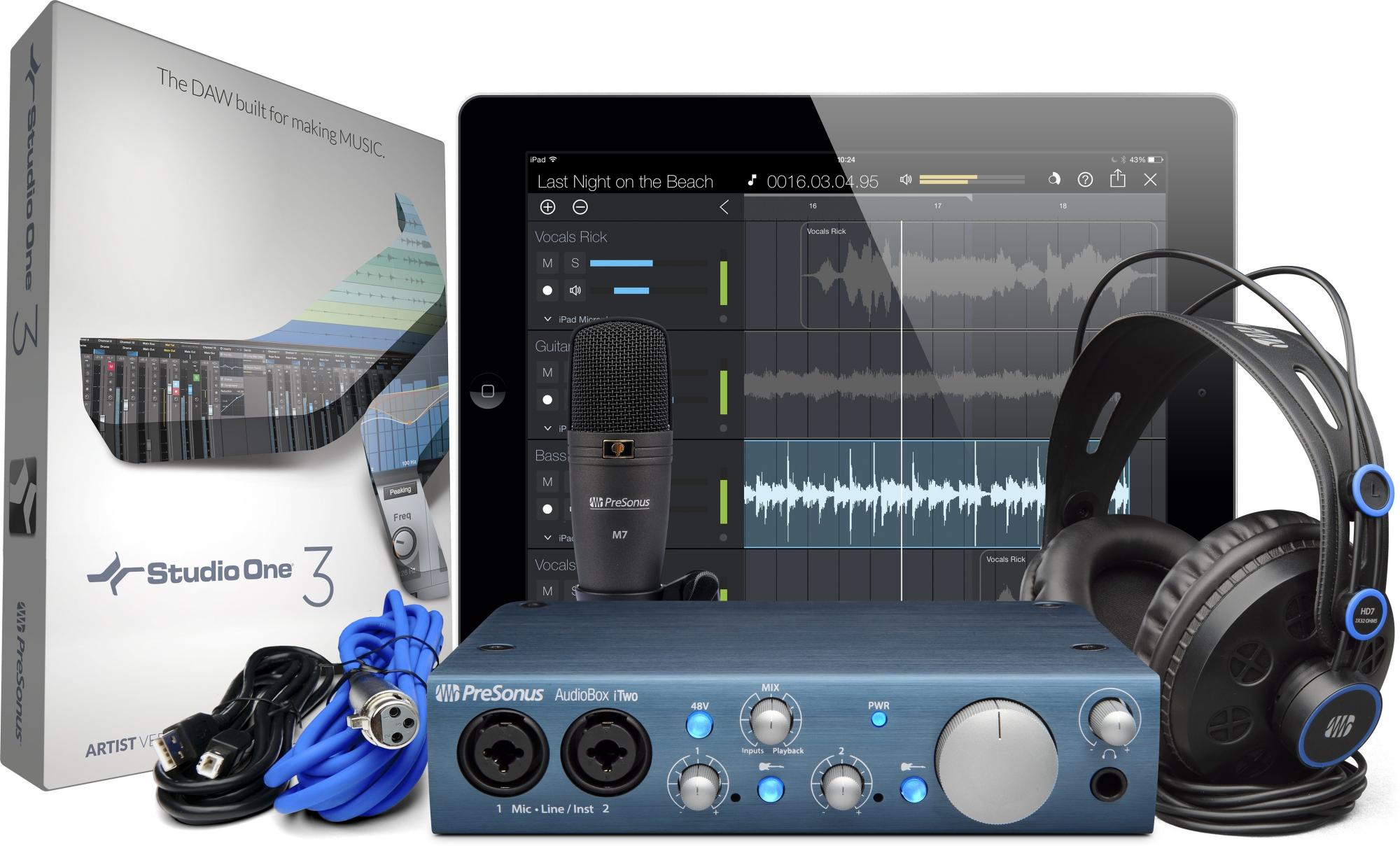 Presonus audiobox itwo. PRESONUS AUDIOBOX I two Studio. Звуковая карта PRESONUS AUDIOBOX. PRESONUS ITWO.